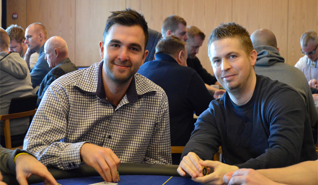 Jaroslav Tjepan og Anders Kjellerup, Winter Tour, Casino Munkebjerg, Pokernyheder, Live Poker