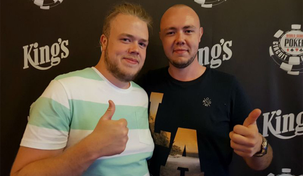 Erik og Kjell Fredrik Dahlgren, Kings Casino, Live Poker, Pokernyheder, Live Stream