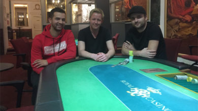 Andrei Moldovan, Søren Barslund og Adnan Dizdarevic, Royal Casino Aarhus, Pokernyheder, Live Poker, 1stpoker