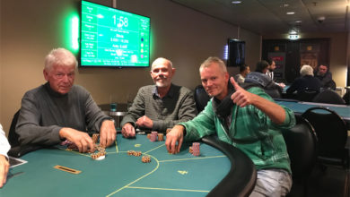 Jørgen, Klaus og Dennis, Casino Odense, Live Poker, Pokernyheder, 1stpoker
