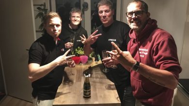 Pokernyheder - Billede af Hold DM 2019 Vinderne, Anders Kjellerup, Mark Tranto, Tommy Krag-Nielsen og Willi Thal-Drexel