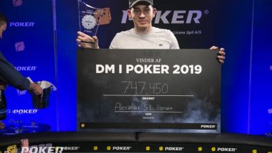 Alexander Hansen, DM i Poker 2019