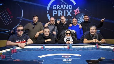 Kings Grand Prix Germany 2020, Finalebordet, Live Poker
