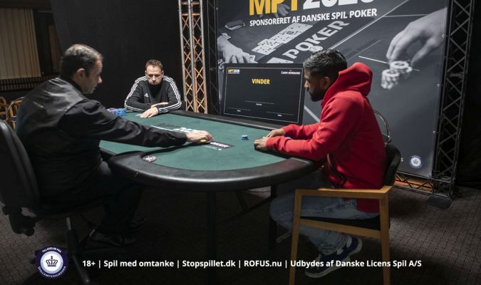 Dennis Andresen og Keerthan Kandasamy, Danske Spil Poker, MPT 2020