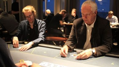 Ole "Bondemand" Andersen under årets ranglistetur til Casino Marienlyst.