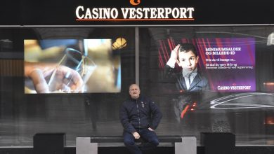 Indgangen til Casino Vesterport, med Marketing Manager Ricky Møller
