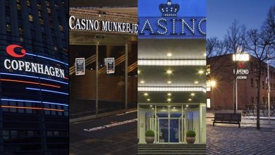 Casino Copenhagen, Casino Munkebjerg, Vasino Marienlyst, Casino Odense
