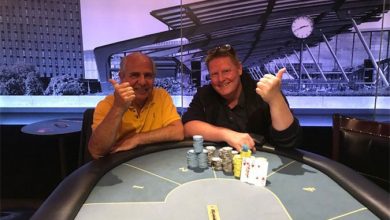 Mehran Vahman og Jan Christoffersen, Casino Copenhagen, Live Poker, Pokernyheder,