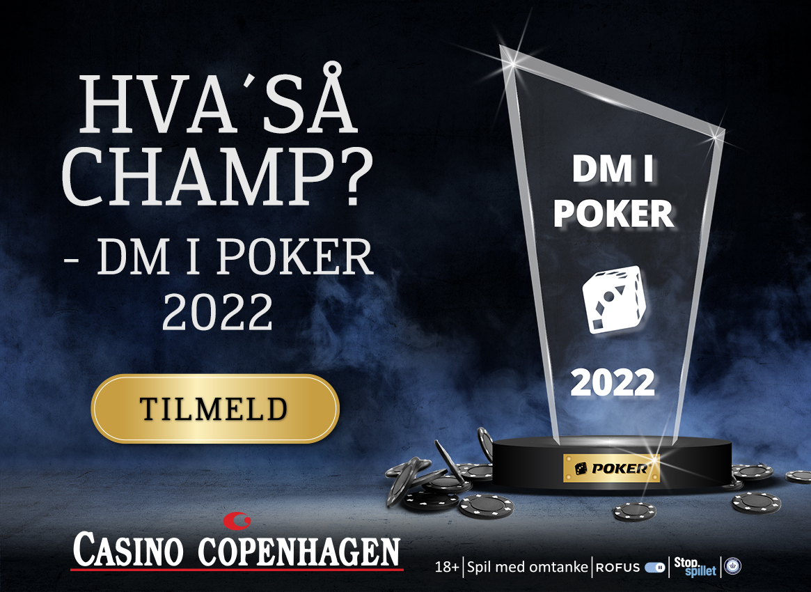 DM i Poker 2022, Bannere, Reklame, Casino Copenhagen, 1stpoker.dk