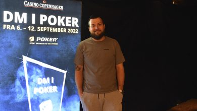 Claus Bergstrøm Rasmussen, DM 2022, Live Poker, Casino Copenhagen, Poker, Pokernyheder