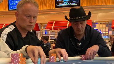 Brian Madsen og Henning Nielsen, Wynn Casino, Las Vegas 2022, Kasino Tur 2022, Live Poker, Poker, Pokernyheder