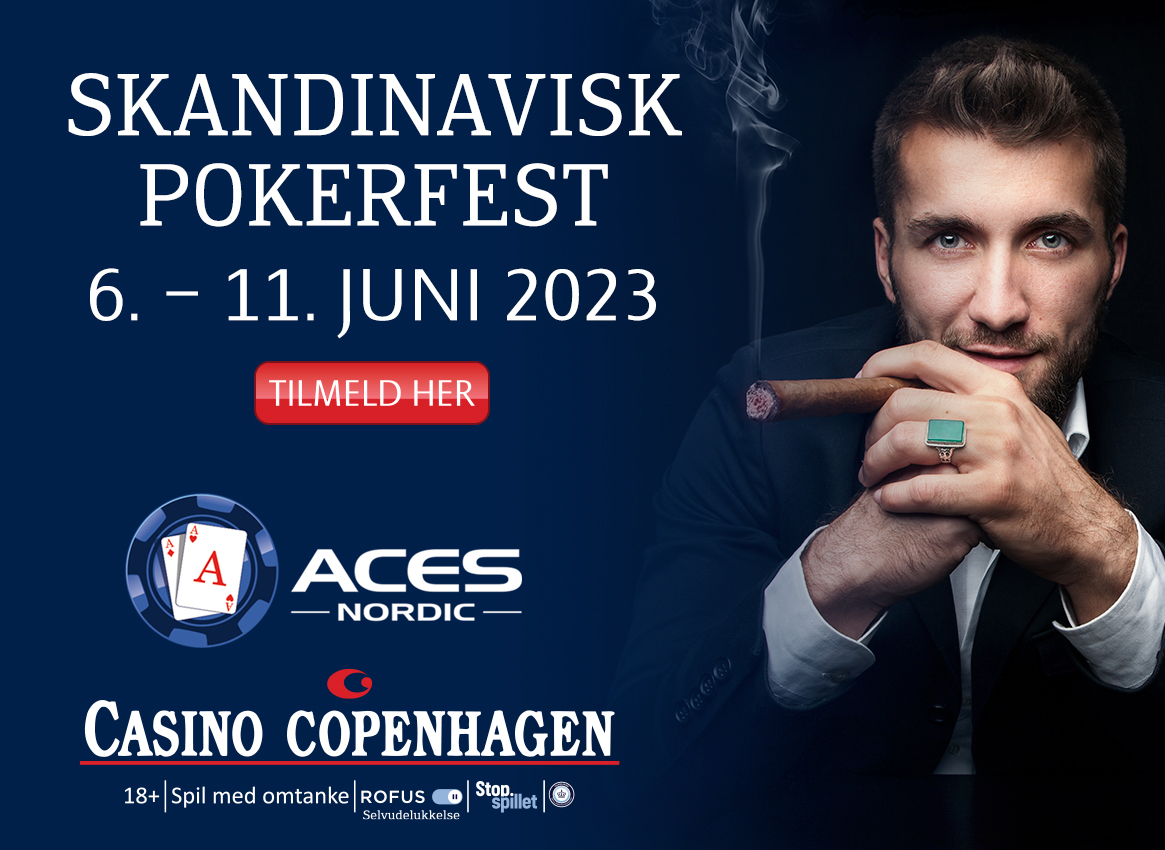 Aces Nordic 2023, Skandinavisk Pokerfest, Bannere, Reklame, Casino Copenhagen, 1stpoker.dk