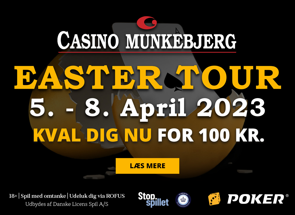 Easter Tour Online Kval, Danske Spil Poker, Pokernyheder, Poker Nyheder, Banner Reklame