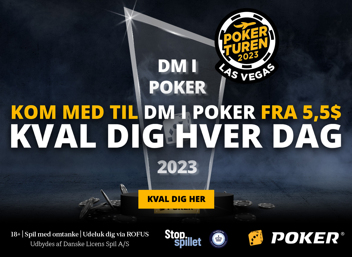 DM 2023, DM i Poker satellitter, Danske Spil Poker, Pokernyheder, 1stpoker.dk, Reklame, Poker Reklame