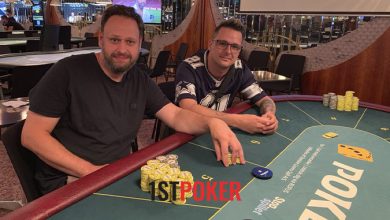 Dennis Andresen og Daniel Nielsen, DM 2024, To-dages side event, Live Poker, Poker, Casino Copenhagen, Pokernyheder, 1stpoker.dk