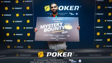 Omar Chaker, Mystery Bounty 2024, Main Event vinder, Live Poker, Casino Copenhagen, Pokernyheder, 1stpoker.dk